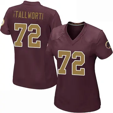 Women's Taylor Stallworth Washington Commanders Game Burgundy Alternate Jersey