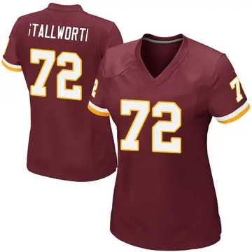 Women's Taylor Stallworth Washington Commanders Game Burgundy Team Color Jersey