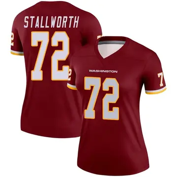 Women's Taylor Stallworth Washington Commanders Legend Burgundy Jersey