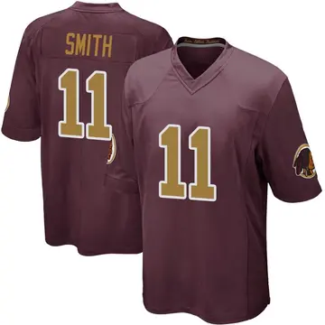 Youth Alex Smith Washington Commanders Game Burgundy Alternate Jersey