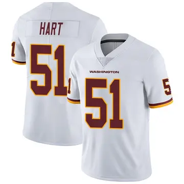 Youth Bobby Hart Washington Commanders Limited White Vapor Untouchable Jersey