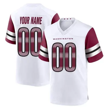 2021 WASHINGTON FOOTBALL TEAM SAMUEL #10 NIKE GAME JERSEY (AWAY) S - W -  Classic American Sports