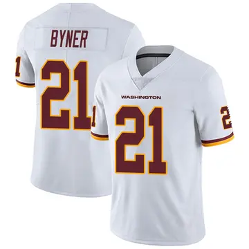 Youth Earnest Byner Washington Commanders Limited White Vapor Untouchable Jersey