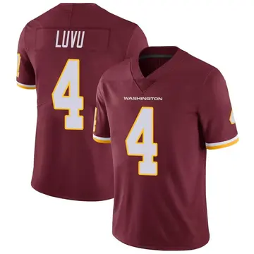 Youth Frankie Luvu Washington Commanders Limited Burgundy Team Color Vapor Untouchable Jersey