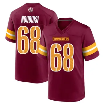 Youth Haggai Ndubuisi Washington Commanders Game Burgundy Jersey