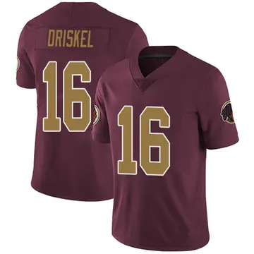 Youth Jeff Driskel Washington Commanders Limited Burgundy Alternate Vapor Untouchable Jersey