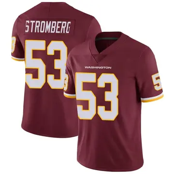 Youth Ricky Stromberg Washington Commanders Limited Burgundy Team Color Vapor Untouchable Jersey