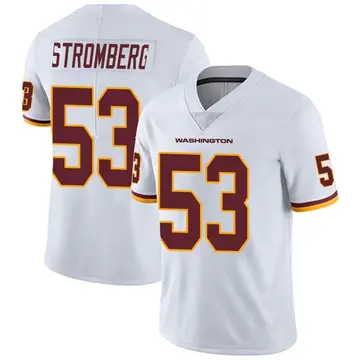 Youth Ricky Stromberg Washington Commanders Limited White Vapor Untouchable Jersey