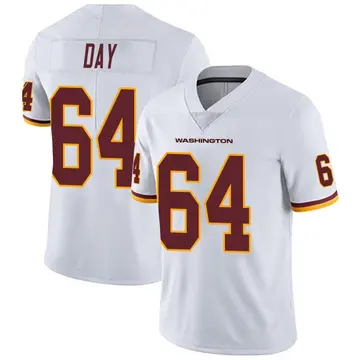 Youth Sheldon Day Washington Commanders Limited White Vapor Untouchable Jersey