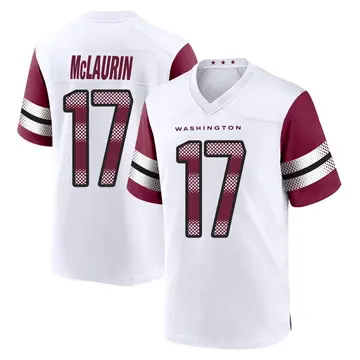 Youth Terry McLaurin Washington Commanders Game White Jersey